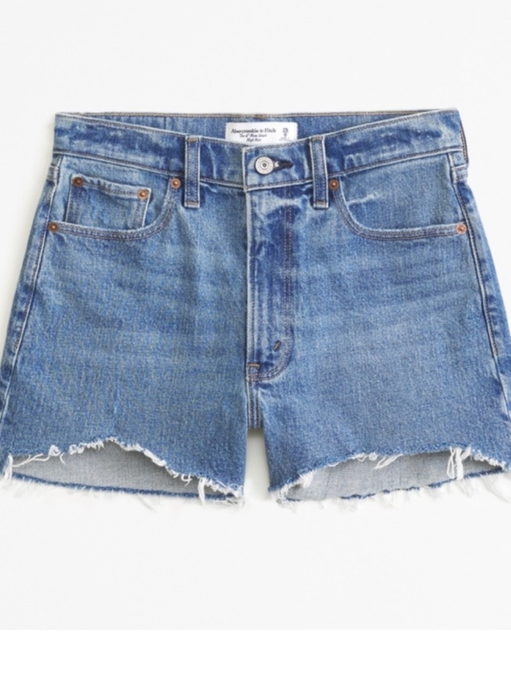 Abercrombie & Fitch Curve Love The 4” Mom Short